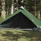 vidaXL Tipi-tält 1 person grön vattentätt 94383