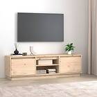 vidaXL Tv-bänk 140x35x40 cm massiv furu 814314