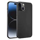 CaseOnline Silikon skal svart Apple iPhone 15