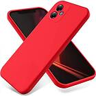 CaseOnline Liquid silikon skal Motorola Moto G14 China Red