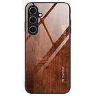 Skalo Samsung A15 5G Wood Härdat Glas TPU-skal