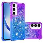 Skalo Samsung A35 5G Kvicksand Glitter Hjärtan TPU-skal