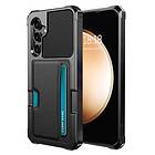 Skalo Samsung S24 Shockproof Läder Korthållare