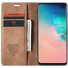 CaseMe Smart Magnet FlipCase Samsung Galaxy S10 (SM-G973F) Brun