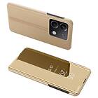 Skalo Xiaomi Redmi Note 13 Pro 5G Clear View Spegel fodral Guld