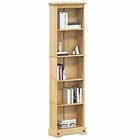 vidaXL Bokhylla Corona 46x20x170 cm massiv furu 4002779
