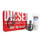 Diesel Only The Brave Parfymset (50ml edt, 100ml duschgel)