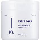 Missha Super Aqua Ultra Hyalron Toner Pads 8st