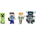 Minecraft 4-Pack 2,5" Figurer