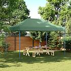 vidaXL Pop-Up hopfällbart partytält 440x292x315 cm grön 4004960