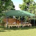 vidaXL Pop-Up hopfällbart partytält 580x292x315 cm grön 4004936