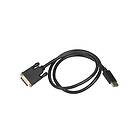 Iiglo Displayport til DVI-D kabel 1m