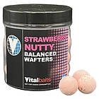 Vital Baits Strawberry Nutty Wafters 14mm 100g