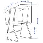 IKEA MITTZON fokusarbetsplats 95x87x155 cm