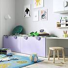 IKEA SMÅSTAD bänk med leksaksförvaring 90x52x48 cm