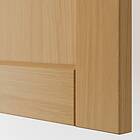 IKEA METOD väggskåp med hyllplan/2 dörrar 80x60 cm HYLLPLAN/2