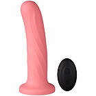 Baseks Delight Vibrerande Strap-On Dildo 17,5cm