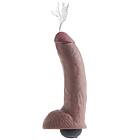 King Cock Realistisk Sprutdildo 23cm