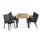 Comfort Garden Matgrupp Las Vegas 152-210 med 6 Karmstolar 152-210x90 m Dyna 709555