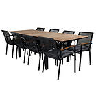 Venture Home Matgrupp Mendi med 8 Deni Stolar MexicoTable160/240*90-DallasDining
