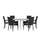 Venture Home Matgrupp Break Ø150 cm med 6 Anna Stolar GR22702-V