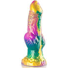 Epic Iris Dildo With Rainbow Testicles Of Pleasure 22,5 cm