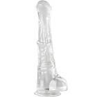 ClearlyHorny Jumpy Clear Monster Dildo L 33,5 cm