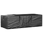vidaXL Förvaringsväska för julgran svart 135x40x55 cm polyeten 3195591