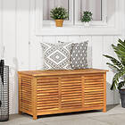 vidaXL Dynbox 113x50x56 cm massivt akaciaträ 365841