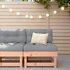 vidaXL Mittensoffa massivt douglasträ 825378
