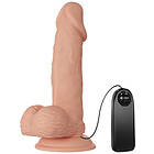 Baile Beautiful Zebulon Glide & Slide-Skin Vibrating Dildo 19cm