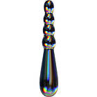 Lovetoy Twilight Gleam Glass Dildo Rising Ripples