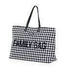 Childhome CHILD HOME Skötväska Familjeväska Houndstooth Svart