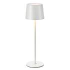 Fiore bordslampa USB vit