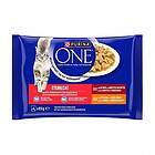 Purina ONE Cat Sterilized 4x85g