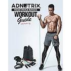 Adnutrix Creation: Adnutrix Resistance Bands workout Guide With Workout log