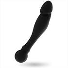 Black & Silver Karl G-spot Stimulating Dildo 18cm