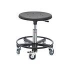 Global Roller Stool Sigma 400rs With Footring Base Seat Height 38-51 Cm