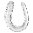 King Cock Clear Medium Double Trouble 33cm