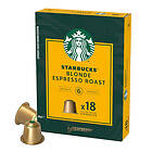 Starbucks Blonde Espresso Roast till Nespresso 18 (kapslar)