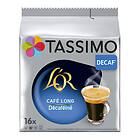 Tassimo L'OR Lungo Koffeinfri till . 16 kapslar