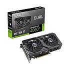 Asus Dual GeForce RTX 4060 Ti EVO OC Edition 1xHDMI 3xDP 16GB