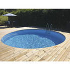 Planet Pool Premium stålvägg Ø350x150cm