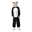 Panda Onesie Barn Maskeraddräkt Medium