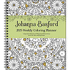 Johanna Basford 12-Month 2025 Weekly Coloring Calendar