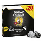 Douwe Egberts Espresso Ristretto till Nespresso. 20 kapslar