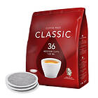 KaffeKapslen Classic (medium kopp) till Senseo. 36 pads