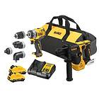 Dewalt Kombikit DCK2101L2-QW 2x3,0 Ah DCH072 & DCD703 Inkl Väska