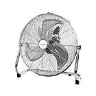Volteno Golv Ventilator-cirkulator Chrome 100w 45cm