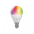 Deltaco Smart Home RGB LED Lampa E14, G45 WiFi 4,9W